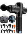 ماساژور تفنگی حرفه‌ای (Massage Gun) با ۱۲ سری قابل تعویض
